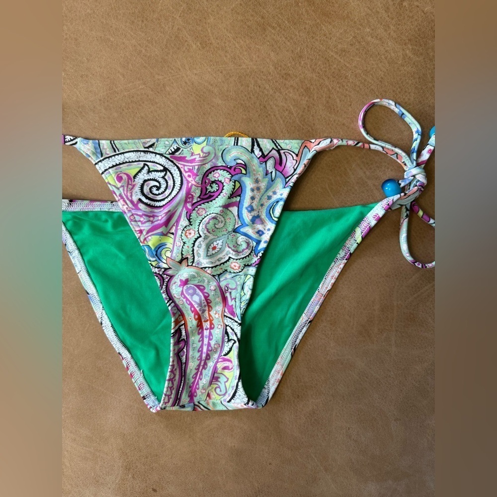 NWT ETRO Paisley Bikini Bottom Women’s Size 42 (US 6) $305 MSRP - Picture 2 of 9
